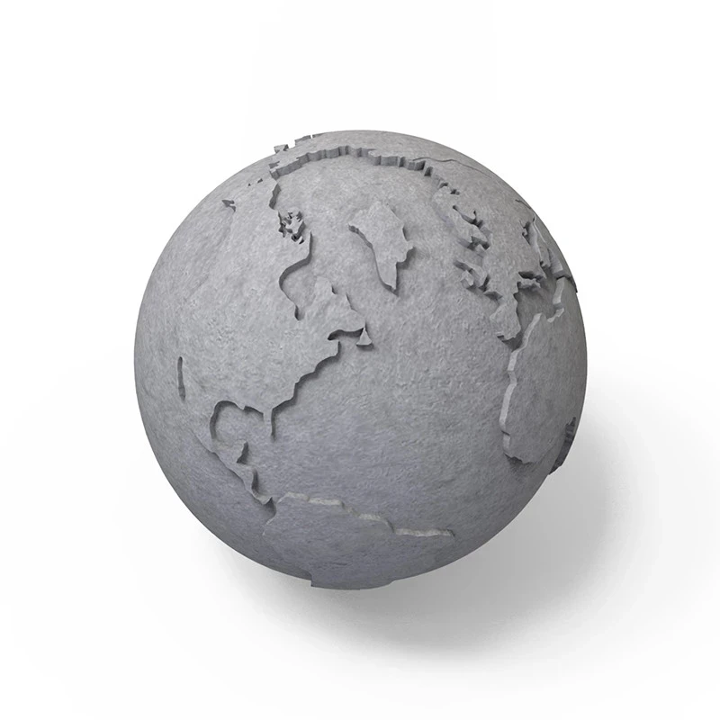 

AT0033 Concrete Globe Silicone Mold Cement Handmade 3D Mould Desktop Decoration Tool Home Decoration Gypsum Candle Silicone Mold