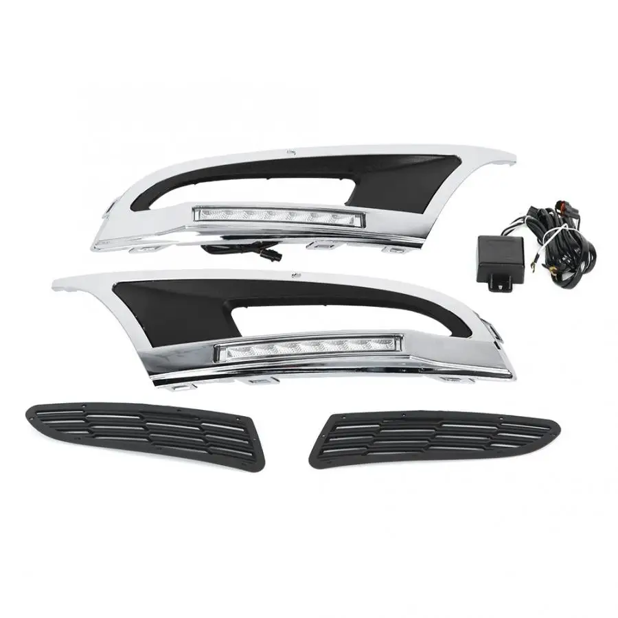 1 пара автомобиля Светодиодный дневной светильник Поворотная сигнальная лампа