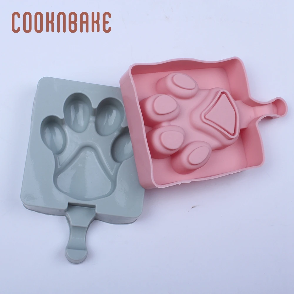 COOKNBAKE силиконовая форма для мороженого cat paw силиконовый инструмент кубиков с
