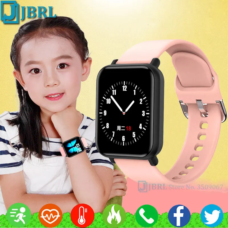 Детские Смарт часы умные для мальчиков и девочек электронные смарт Android IOS фитнес