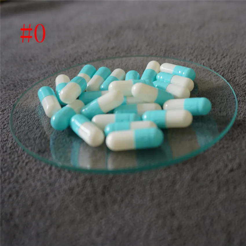 

0# 1000pcs 0 Size High Quality Hard Gelatin Empty Capsules, DIY Hollow Gelatin Capsules ,Portable Joined or Separated Capsules