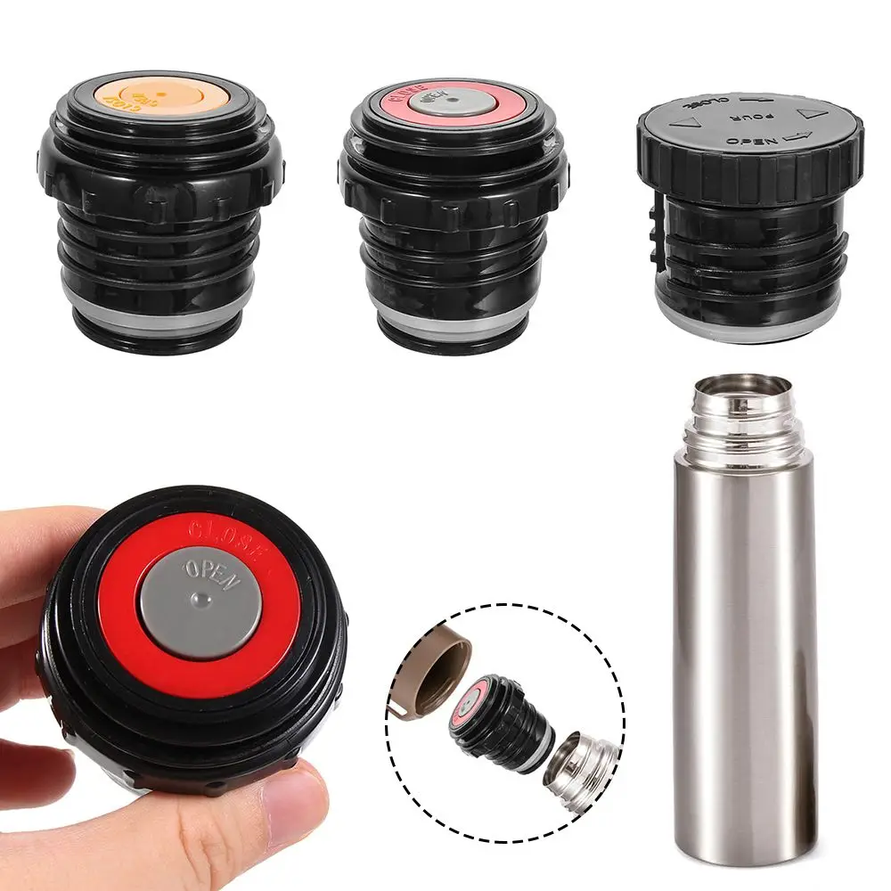 

1Pc New Vacuum Bottle Cover Stopper Thermal Cup Lid plug Thermos Mug Stopper Lid Replacement for Outdoor Camping Travel Tools