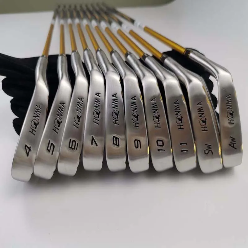 Golf Clubs honma s-06 4 star GOLF irons clubs set 4-11Sw.Aw iron club Graphite shaft R or S flex | Спорт и развлечения