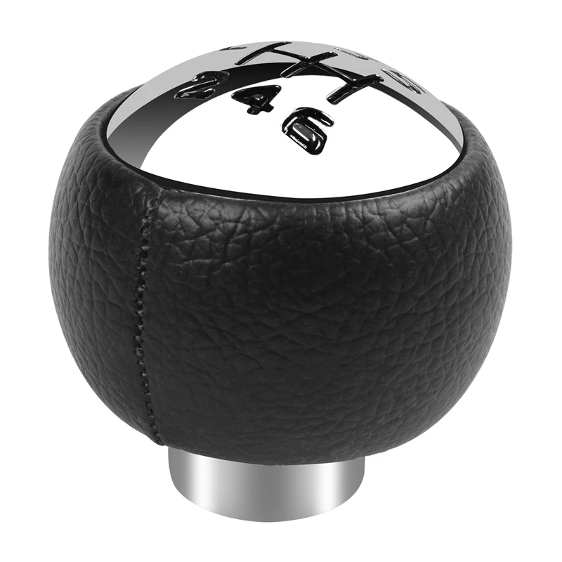 Шестерни рукоятка рычага переключения передач черный 6 Скорость для Peugeot 307 308 3008