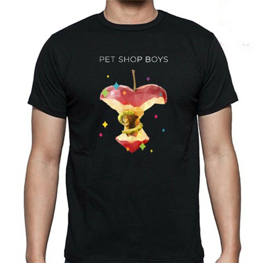 Новинка магазин домашних животных Мужская черная футболка с логотипом высокое