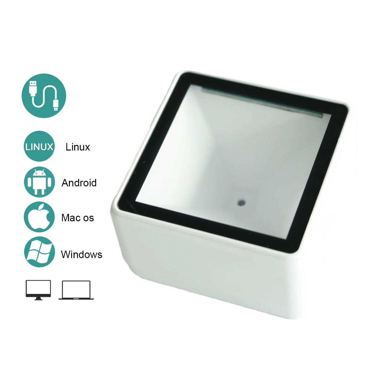 TEKLEAD встроенный модуль сканера штрих-кодов 1D 2D QR проводной USB мини-считыватель