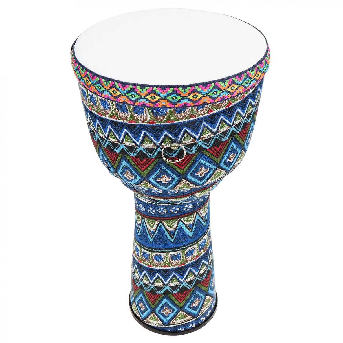 8 дюймов Африканский Djembe барабан красочные ткани искусства ABS баррель ПВХ кожи детей ручные барабаны
