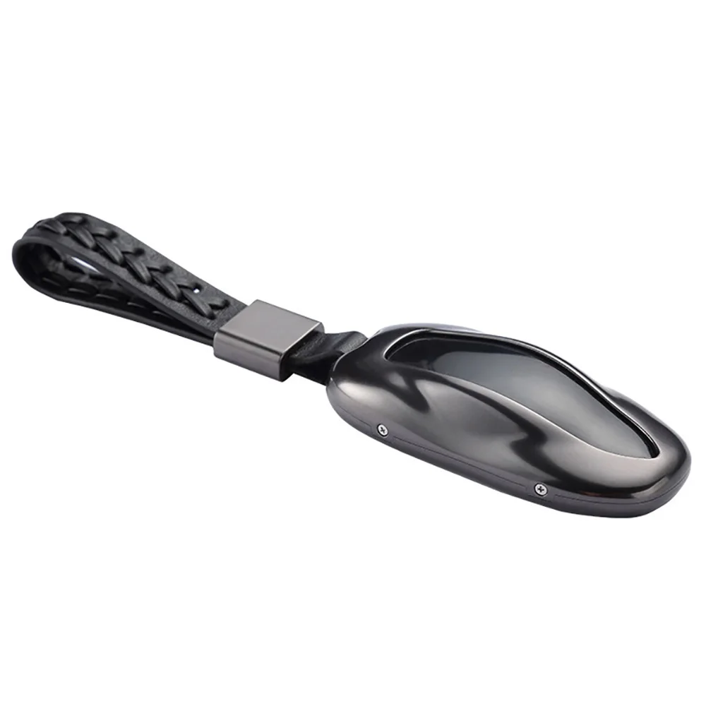 

High quality Aluminum Alloy Car Key Case Key Cove for Tesla Model 3 2016-2020 Key Shell Storage Bag Protector Deluxe Styling