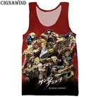 Новое поступление, жилет для мужчин и женщин, жилеты с 3D-принтом из аниме камама Амура, уличная одежда в стиле Харадзюку для бодибилдинга, топы