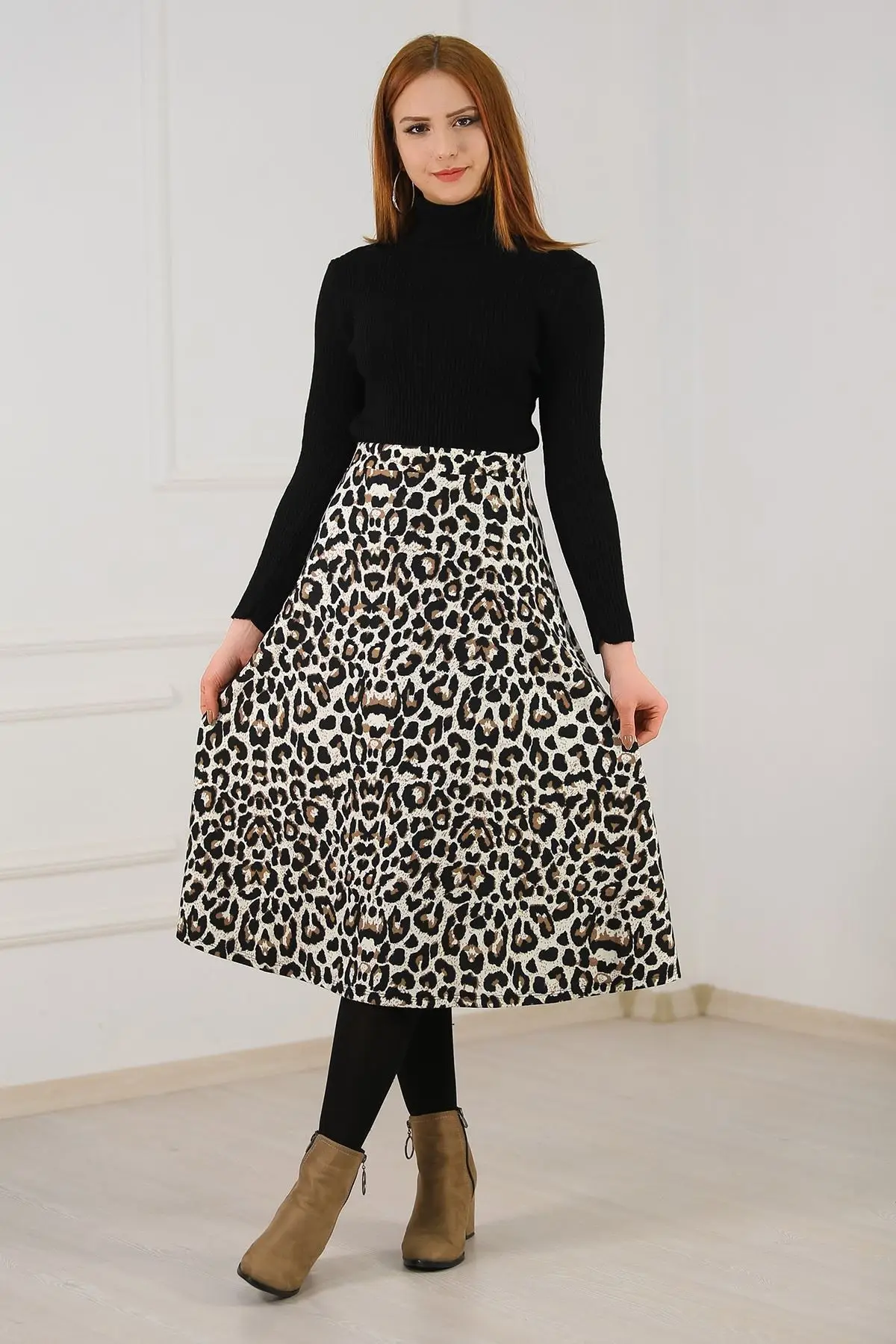 

Velvet Skirt Beyazkahve