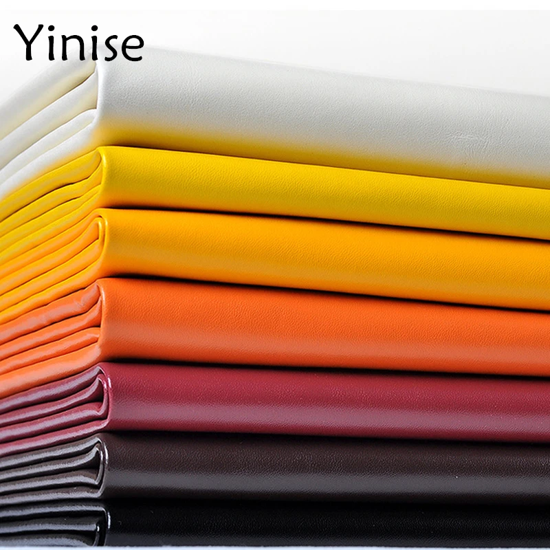 

50*138cm Synthetic Leather Fabric Napa Leatherette PU Leather Fabrics Artificial Faux Leather DIY Car Sofa Bags Home Decoration