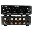 HIFI Lossless 1 вход 4 выхода RCA HUB аудиораспределитель переключатель сигнала переключатель громкости тона для платы усилителя домашнего кинотеатра