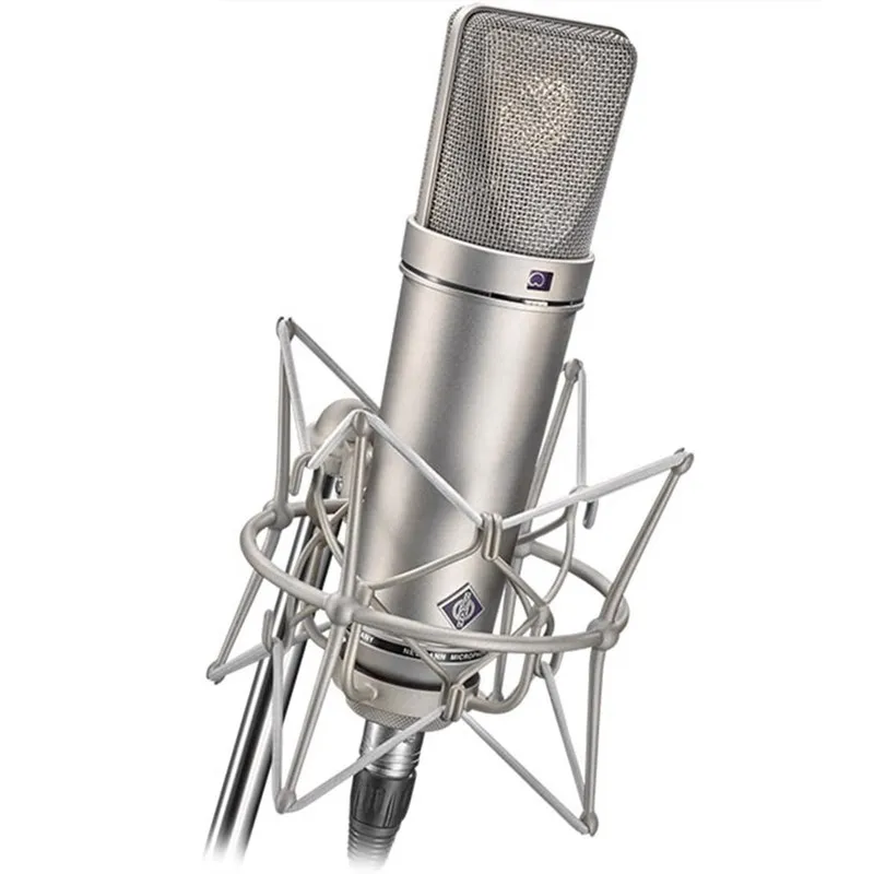 Микрофон U87ai Студийный микрофон U87 для записи голоса профессиональный