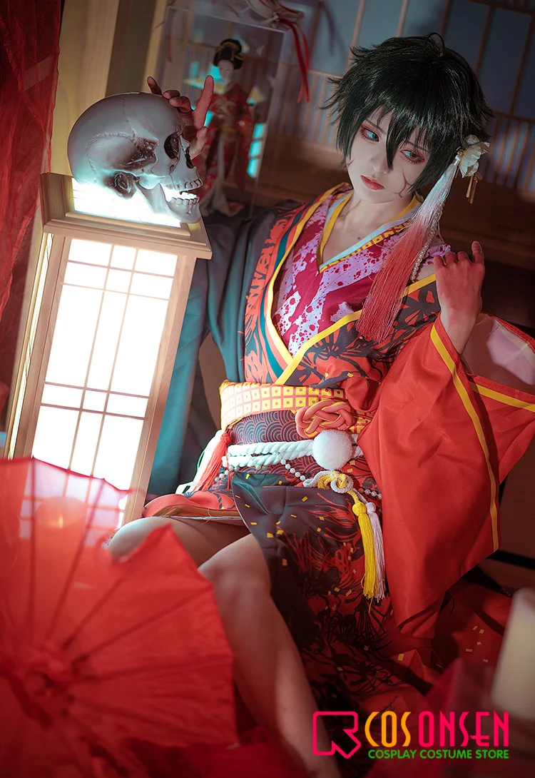 Сценические костюмы звезд cosplayonsen Mika Kagehira Косплей Костюм тамайори Кукольное кимоно с привидениями на заказ