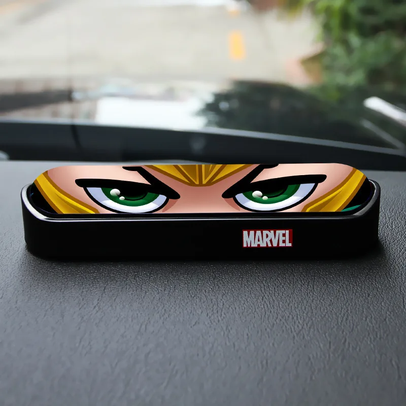 Marvel Мстители, автомобильная Временная парковочная карта, Spider-man, скрытый держатель для мобильного телефона, капитан, украшение для остановки автомобиля, пластина 1 шт
