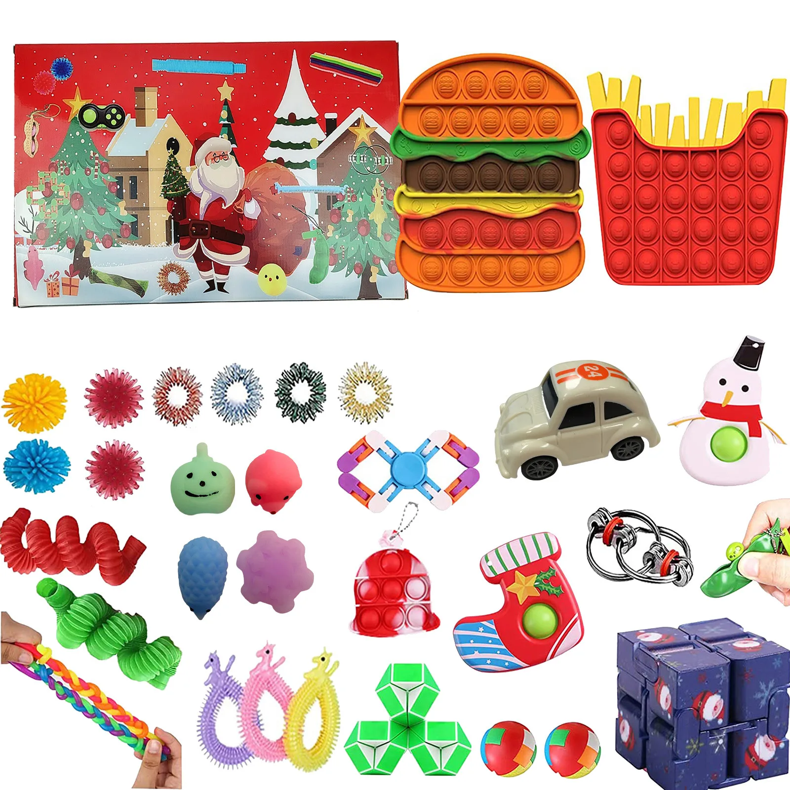 

Fidget Toys Push Bubble Squishy Sensory Toy For Children And Adults Pack Handmade Toys To Ease Anxiety In антистресс симпл димпл