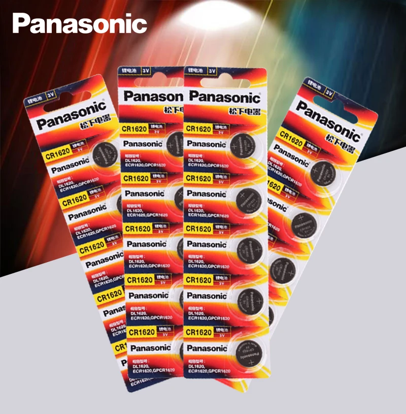Оригинальный продукт Panasonic 2 шт./лот cr1620 батарейки-таблетки для часов 3 В литиевая