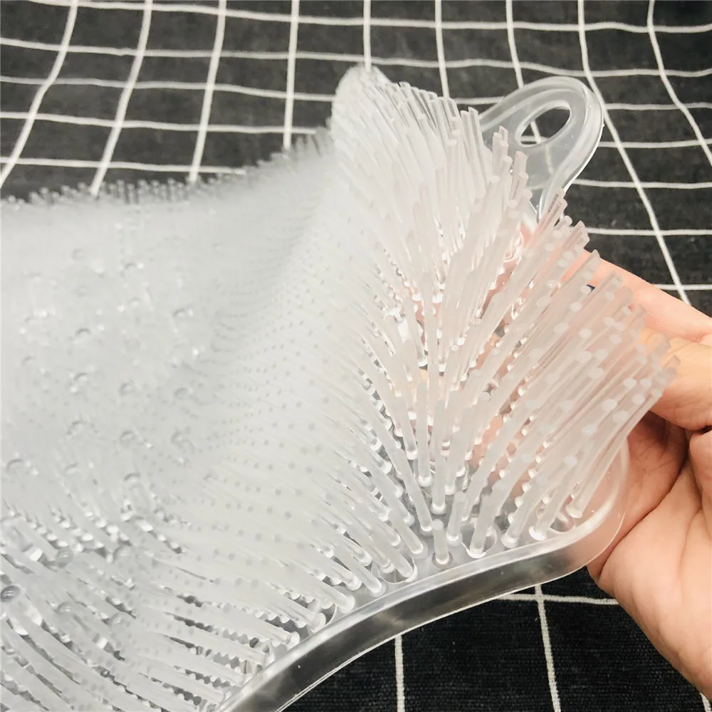 

Скребок для массажа ног, коврик для очистки, массажная подушка, Коврик для ванны, душа, отшелушивающий скраб, коврик для удаления омертвевше...