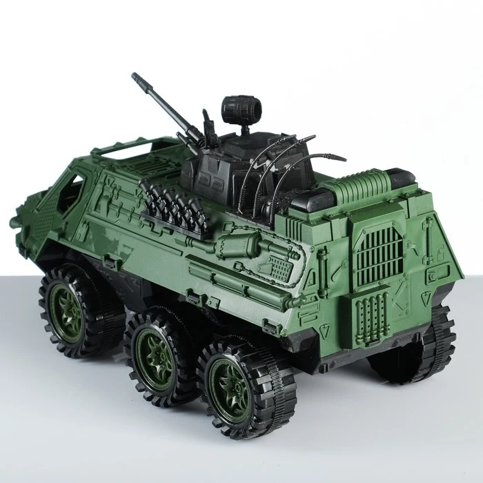 Plastic toy Armored personnel carrier 31 * 15 13cm 7143127 toys for children boys Gifts Hobbies Baby Kids Birthday Pull Back Vehicles Play Models |