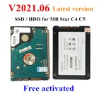 Программное обеспечение mb star full 2021,06 Xentrv dts monaco das vediamo SSD HDD, диагностика scn для mb star C4 mb star C5 mb star C6