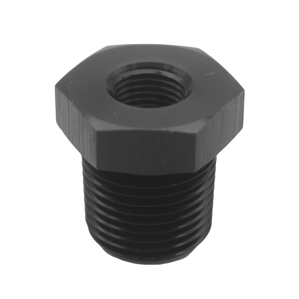 Прочный Сплав анодированный 3/8 &quotNPT до 1/8&quot NPT Втулка Прямой адаптер