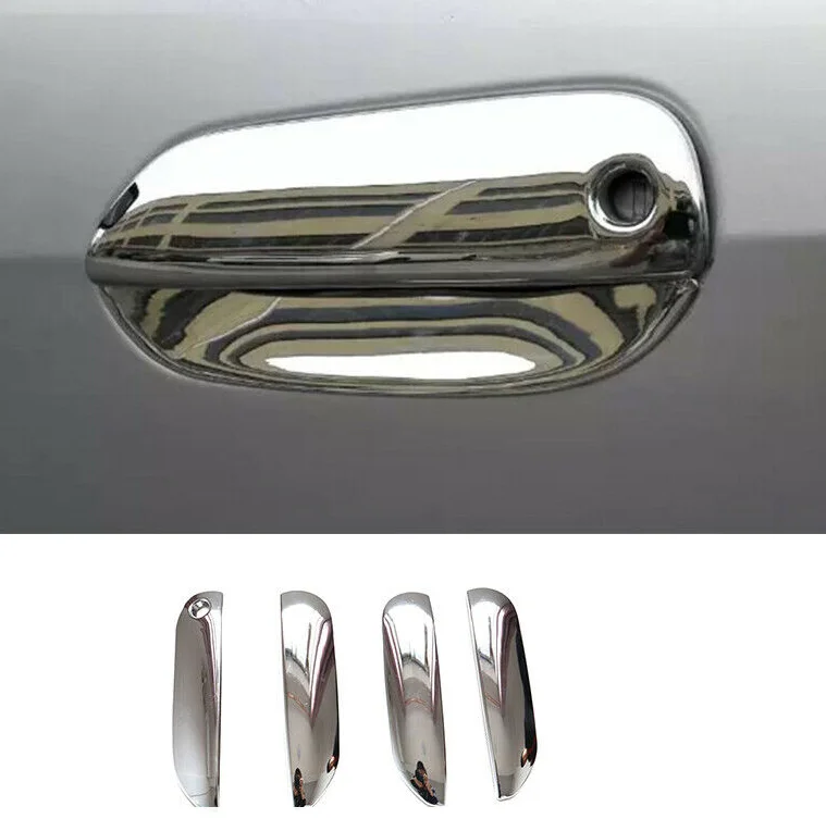 

Яркая хромированная крышка для наружной дверной ручки для Honda Fit Jazz 2008-2013 ABS, отделка 4X