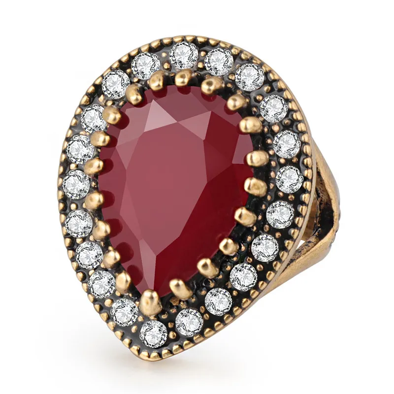 2021 богемные большие кольца из смолы для женщин Женское Обручальное кольцо с