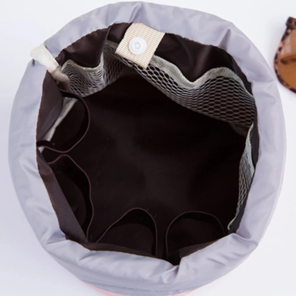 

Portable Cosmetic bag Wash Bag Brush Case Drawstring Multi Pocket Design Storage Bags Travel Cosmetic Pouch Organizer