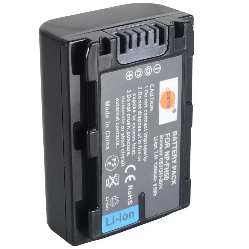 Аккумуляторная батарея DTE для Sony A230 A290 A390 HX100 HX200 камер TG3 TG5 TG7 2 шт. в комплекте с