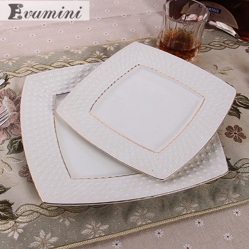 Керамический поднос из Пномпеня тарелка для блюд в западном стиле 6 8 10 дюймов