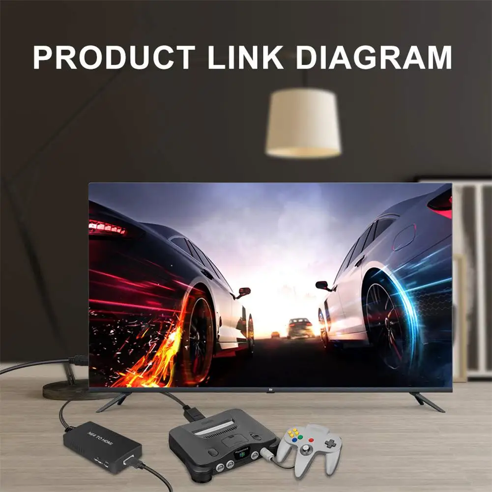 Адаптер совместимый с N64 и Hdmi 1080p кабель связи восстановление игрового экрана ТВ
