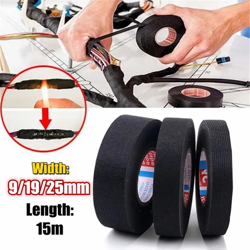 

Damping Harness Protects Car Harness Flannel Environmentally Friendly Heat-resistant Flame-retardant Car Harness Tape