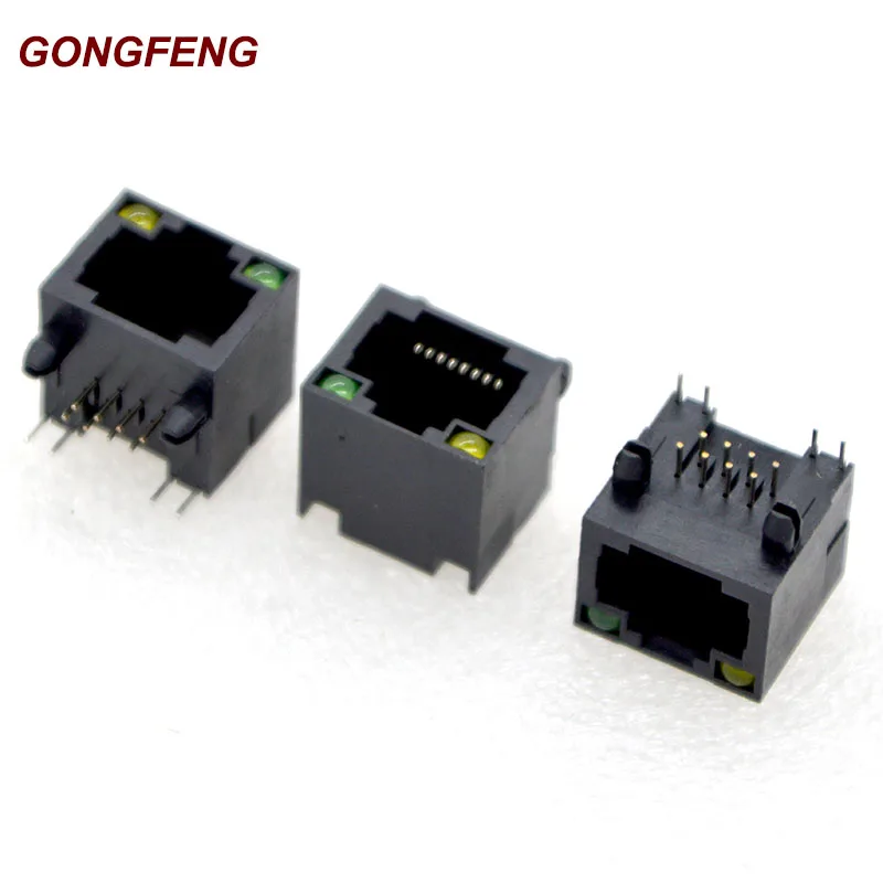 Специальное предложение оптом новый разъем RJ45 сетевой 56 полностью пластиковый