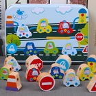 Деревянные игрушки DIY, детские игрушки, Мультяшные фруктовые животные, резьба по дереву, деревянные бусины, игрушки для детей, раннее развитие montersssori