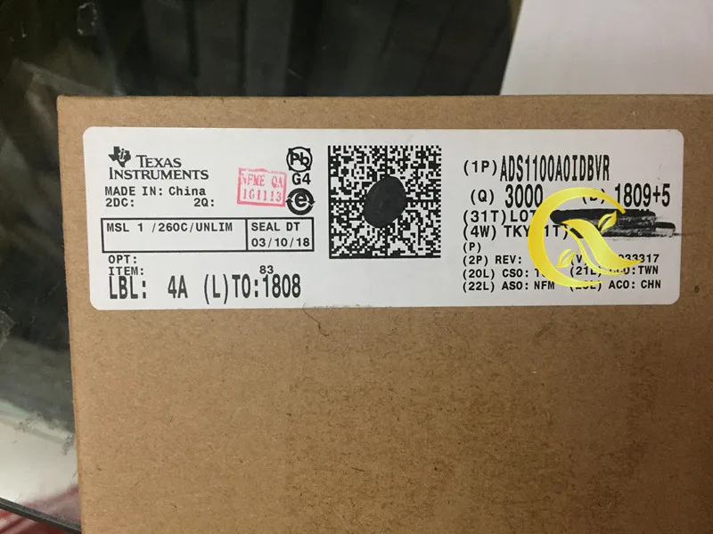 ADS1100A0IDBVR SOT23-6 AD0 автоматическая калибровка 16 оригинальный аналоговый цифровой