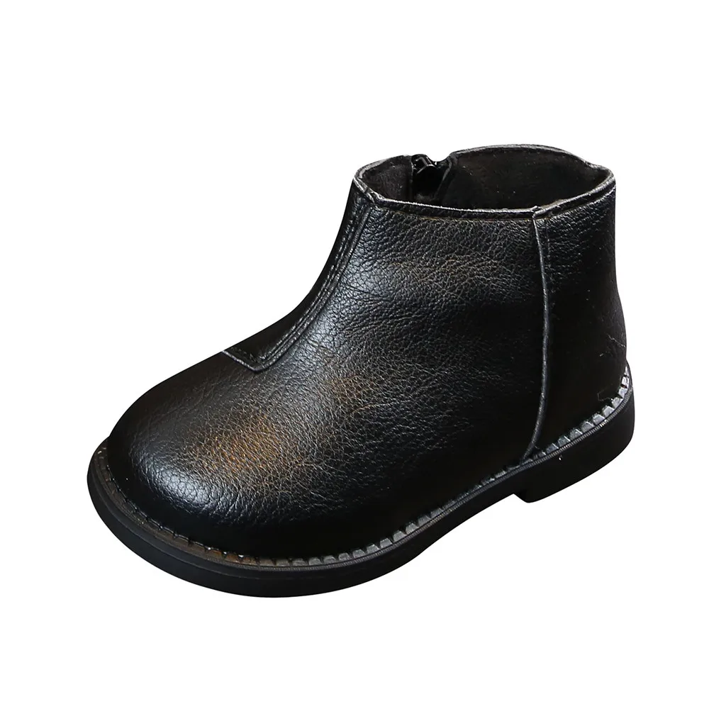 SAGACE/Высококачественная кожаная обувь для малышей короткие ботинки девочек