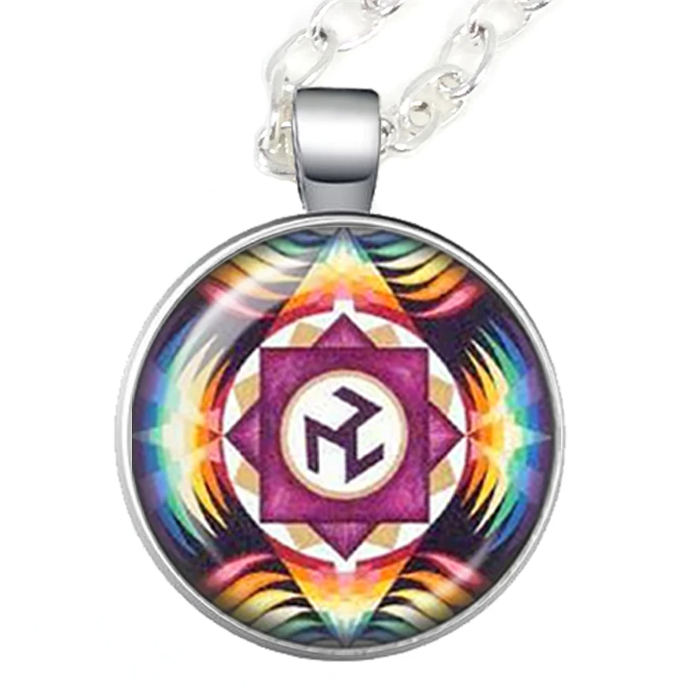Hamsa Hand Amulet Lucky Necklace Jewelry Fatima Judaica Kabbalah Charm Miriam Glass Pendant Handmade | Украшения и аксессуары