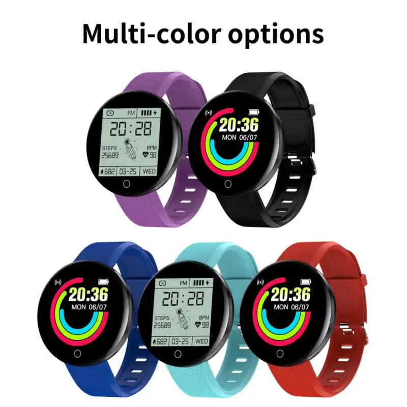 

2021 Smart Watch Men Touch Fitness Tracker IP65 Waterproof Women Smartwatch Blood Pressure Heart Rate Monitor For Android IOS