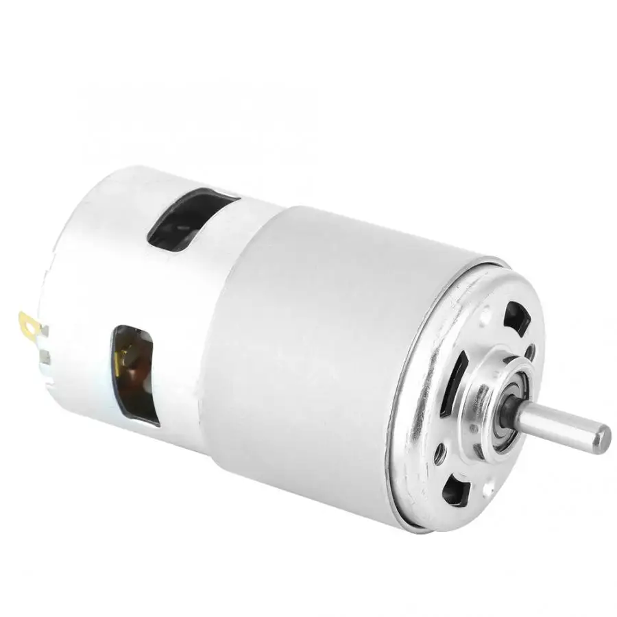 Large Power Micro DC Brush Motor 795 Double Ball Bearing Electric Shaft 5000Rpm 12V | Обустройство дома