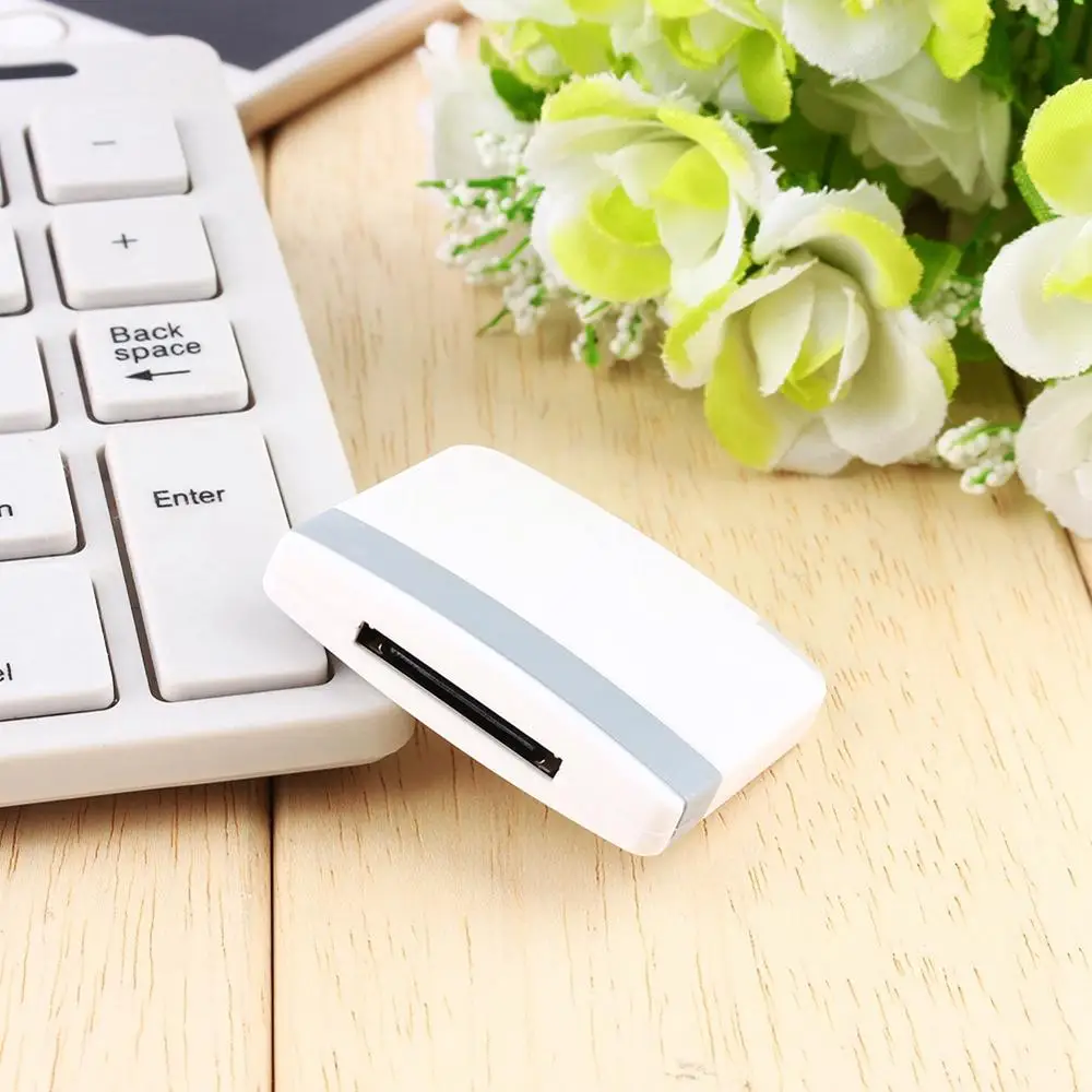 30-контактный док-станция беспроводной музыкальный Bluetooth-ресивер A2DP ресивер