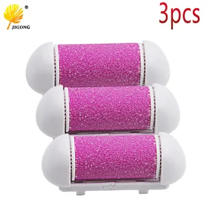 3pcs lot Feet Care Tool Skin Care Foot Dead Skin Removal replacement roller Exfoliator Heel file Cuticles callus Remover head