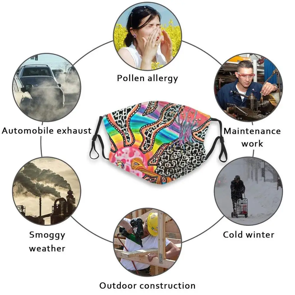 

Blown Away Fashion Mouth Masks Filter Adult Kids Face Mask Psychedelic Art Original Psychedelic Art Psychedelic Turtle Turtle