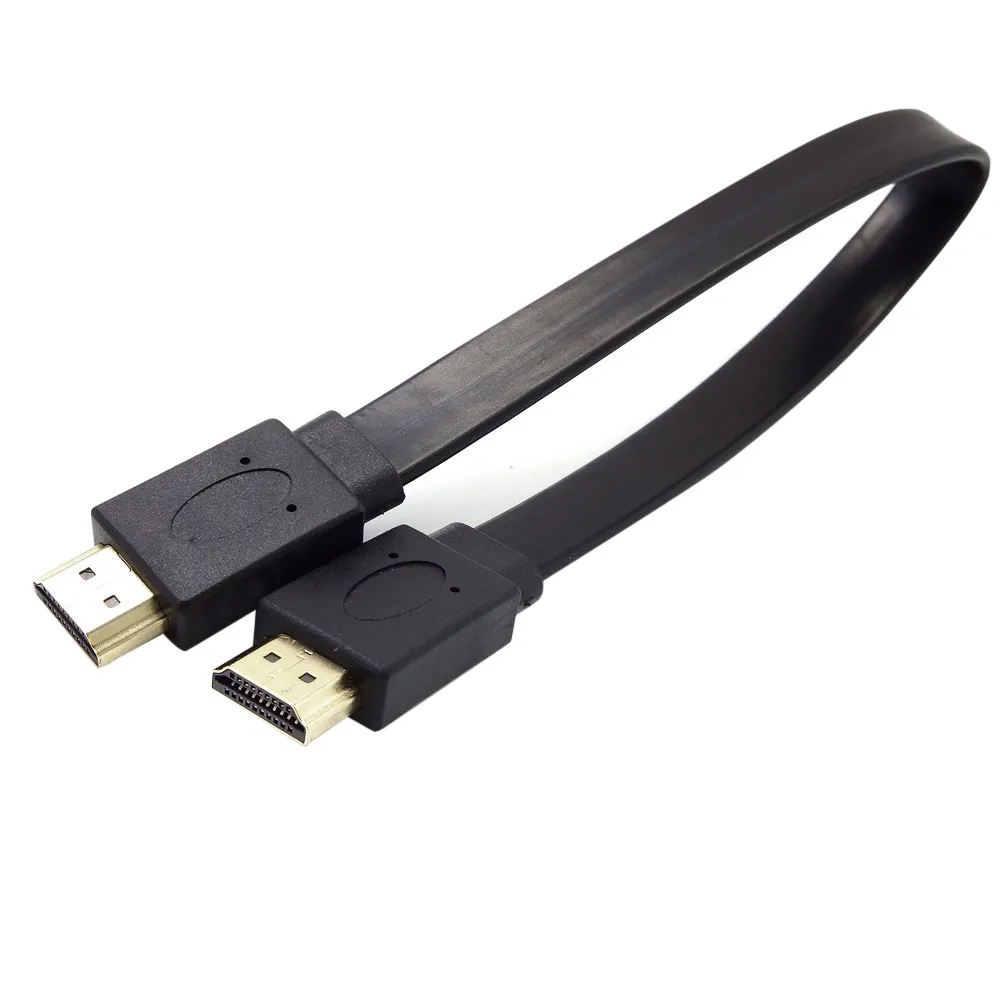 1 шт. высококачественный плоский кабель 30 см Full HD поддержка 3D штекер для аудио