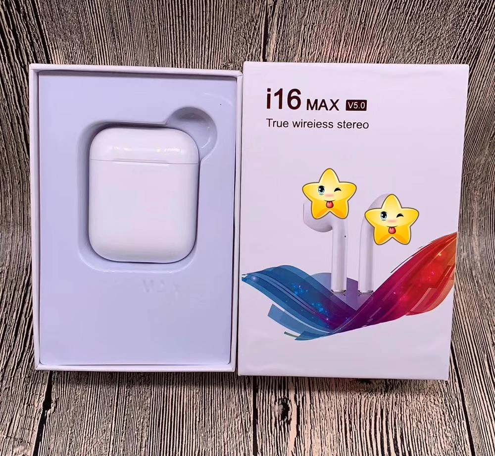 Наушники i16 Max Pro TWS Bluetooth 5 0 с сенсорным управлением беспроводные наушники для