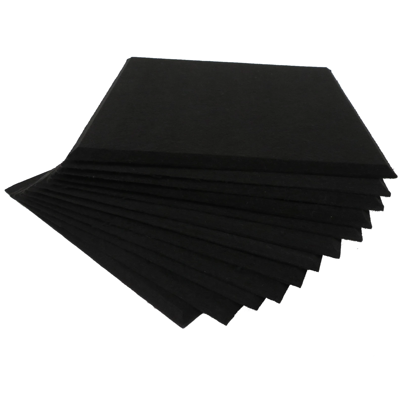 

12Pcs Polyester Fiber Acoustic Panels High Density Acoustic Treatment Foam Sound Absorbing Board Soundproof Foam