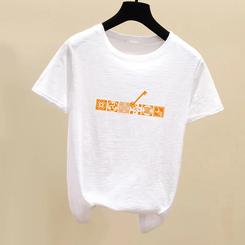 

New Women's classic casual breathable high quality summer hot soft short sleeve T-shirt