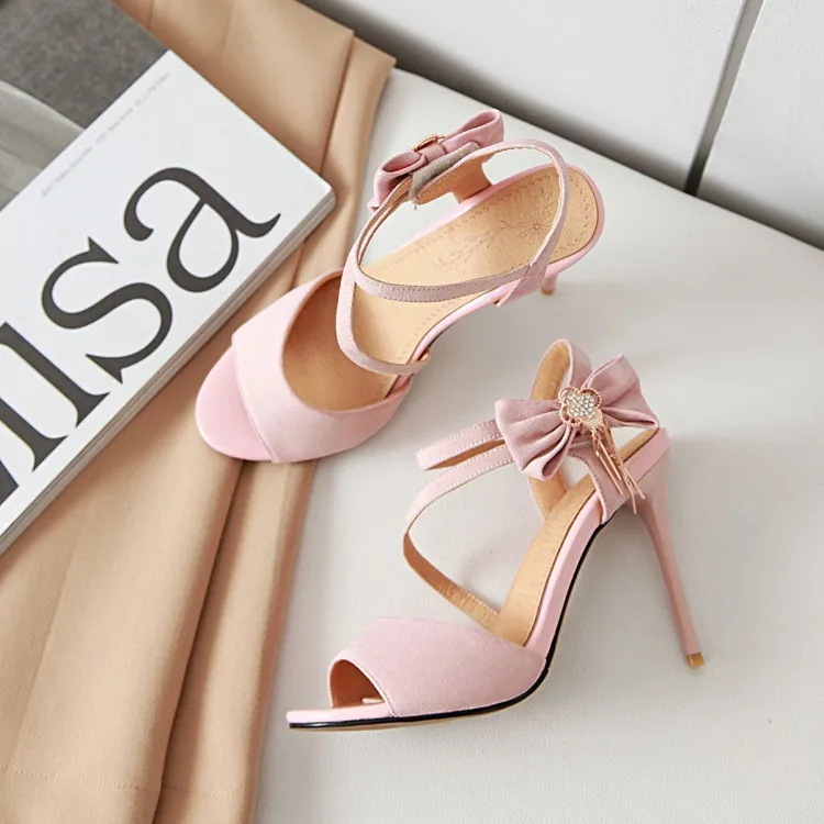 Сандалии женские на высоком каблуке босоножки оверсайз 11 15 размеров обувь с