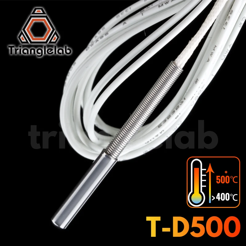 Trianglelab датчик температуры для печати 3D на вулкане E3D V6 HOTEND PEI PEEK 500 ℃ высокая
