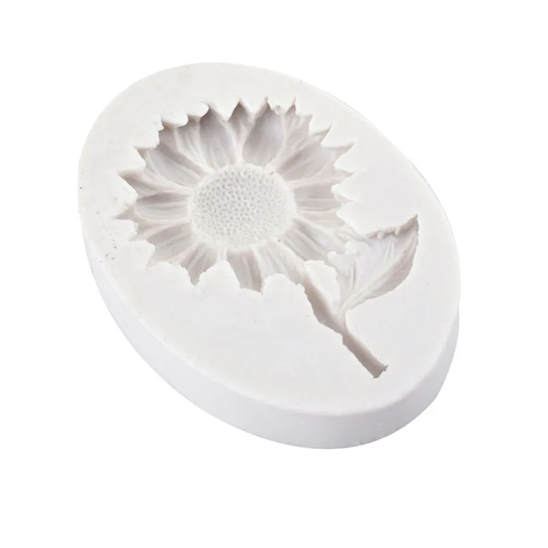 Silicone Gumpaste Sunflower Daisy Fondant Cake Molds Sugarcraft Baking Tools Food Grade Pastry Chocolate Mold | Дом и сад