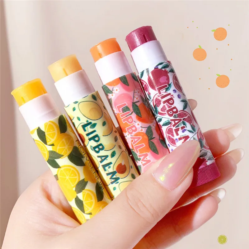 Осенне-зимний бальзам для губ с лимоном авокадо желе увлажняющий и питательная